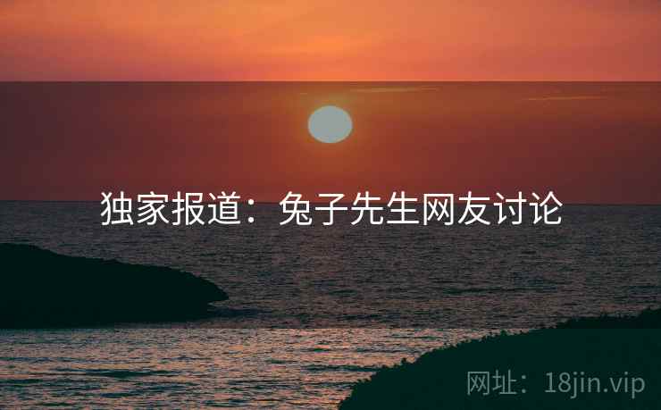 独家报道：兔子先生网友讨论