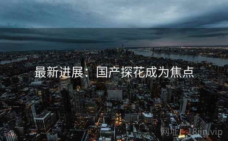 最新进展:国产探花成为焦点 最新进展:国产探花成为焦点